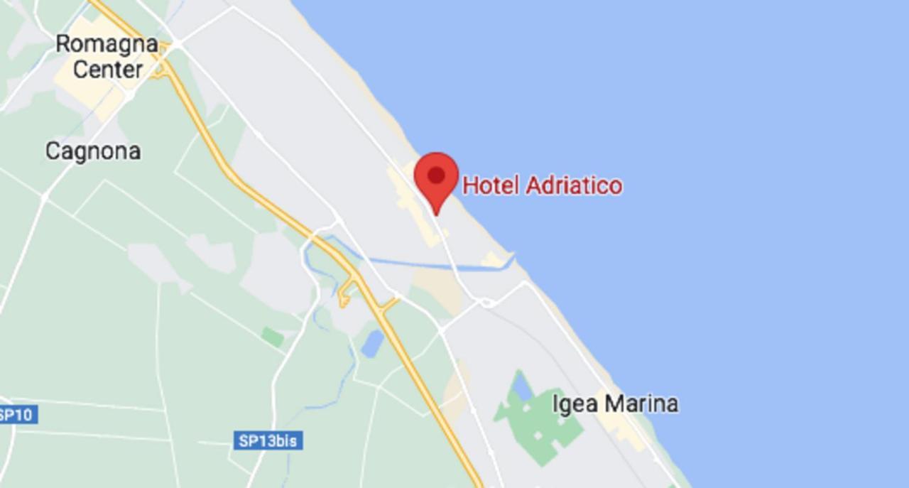 Hotel Adriatico Bellaria-Igea Marina Exteriör bild
